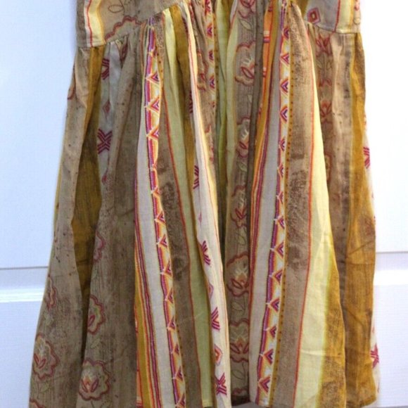 Bohemian midi tank dress Pleasant Pheasant women's size medium! - Picture 2 of 4